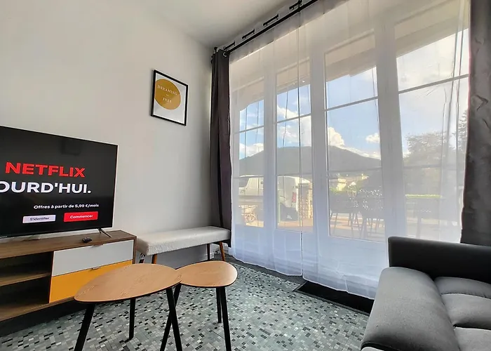 Charmant Logement Avec 2 Chambres Jusqu\'A 6 Voyageurs Proche Centre Ville