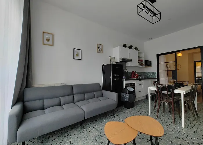 Charmant Logement Avec 2 Chambres Jusqu\'A 6 Voyageurs Proche Centre Ville