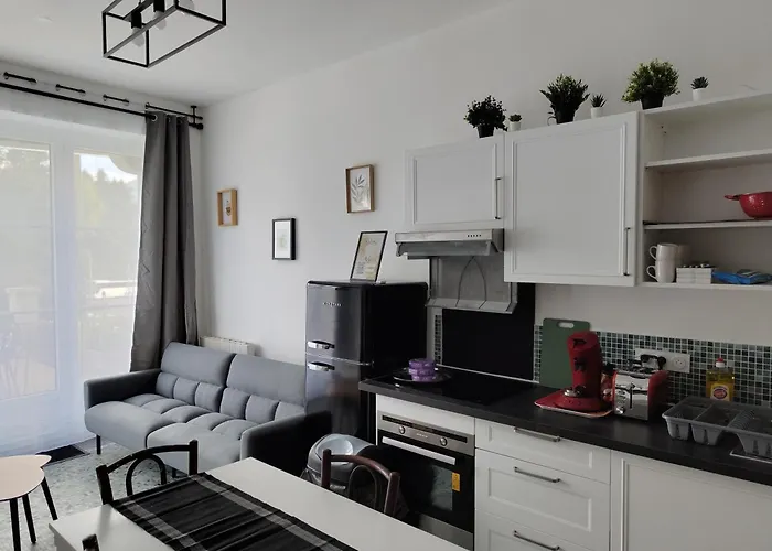 Charmant Logement Avec 2 Chambres Jusqu\'A 6 Voyageurs Proche Centre Ville